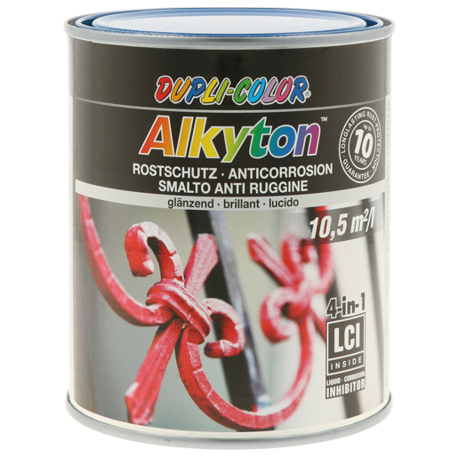 Dupli Color Alkyton Streichlack 750 ml 245442 RAL 5010 enzianblau